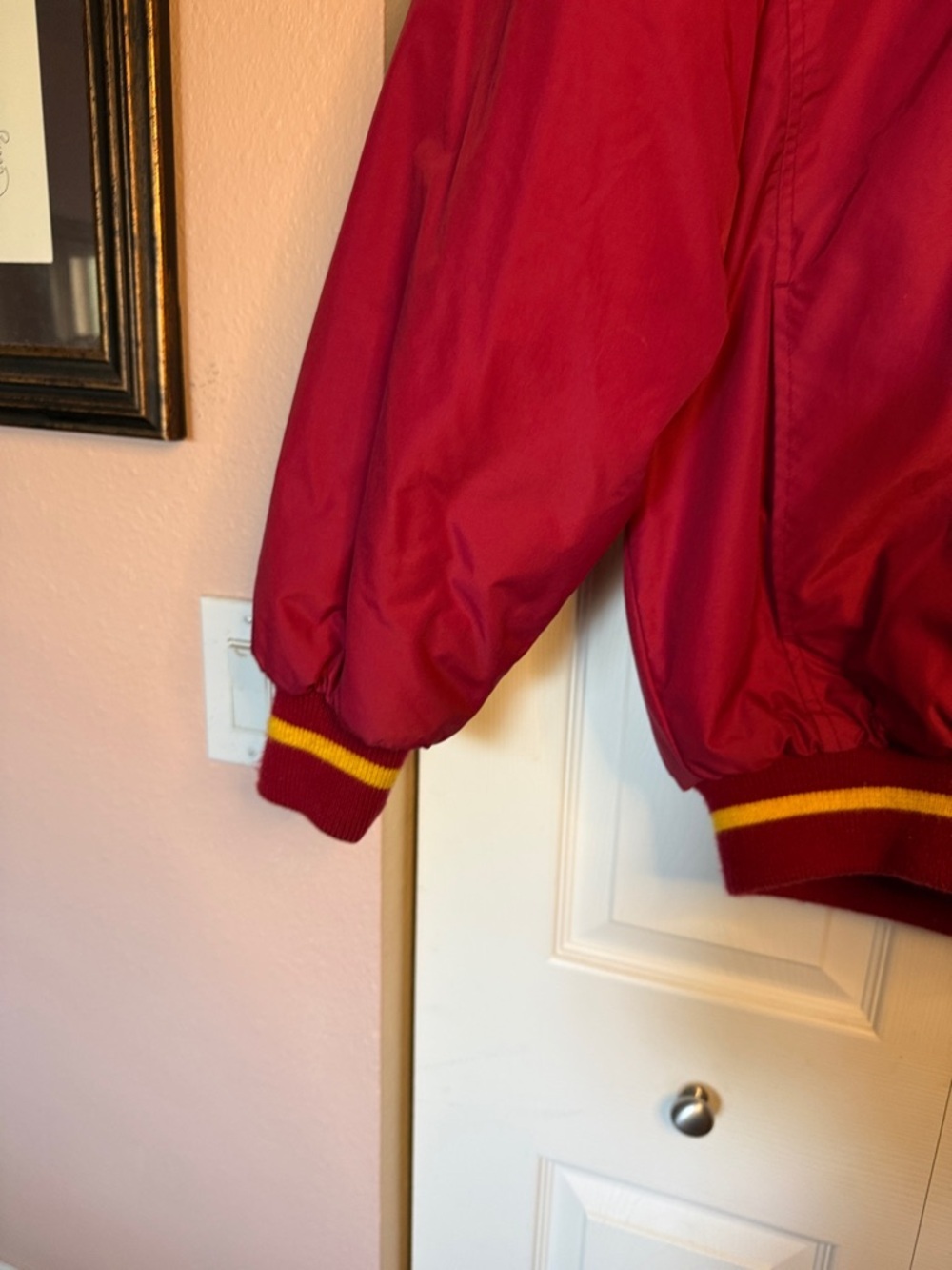 Vintage Starter Washington Redskins hooded puffer size L - Picture 5 of 9